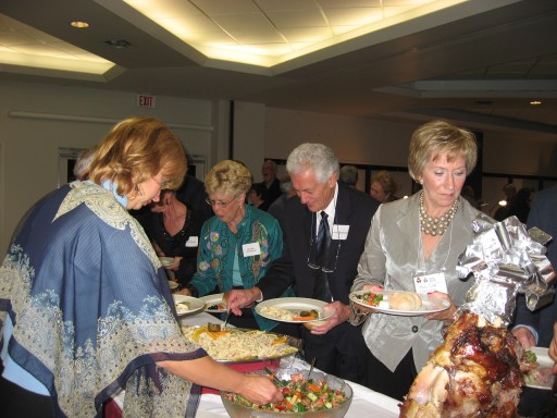 Dinner time - OBE REUNION OCTOBER 4 2006 090